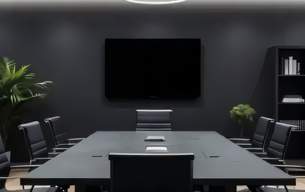 Clean Conference Room After Janitorial Office Cleaning In Tulsa